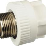 Муфта PP-R комбинированная 25х1/2" наружная резьба КРОСС 62730