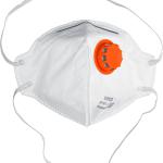 Плоская фильтрующая полумаска DEXX, класс защиты FFP1, с клапаном выдоха 11102